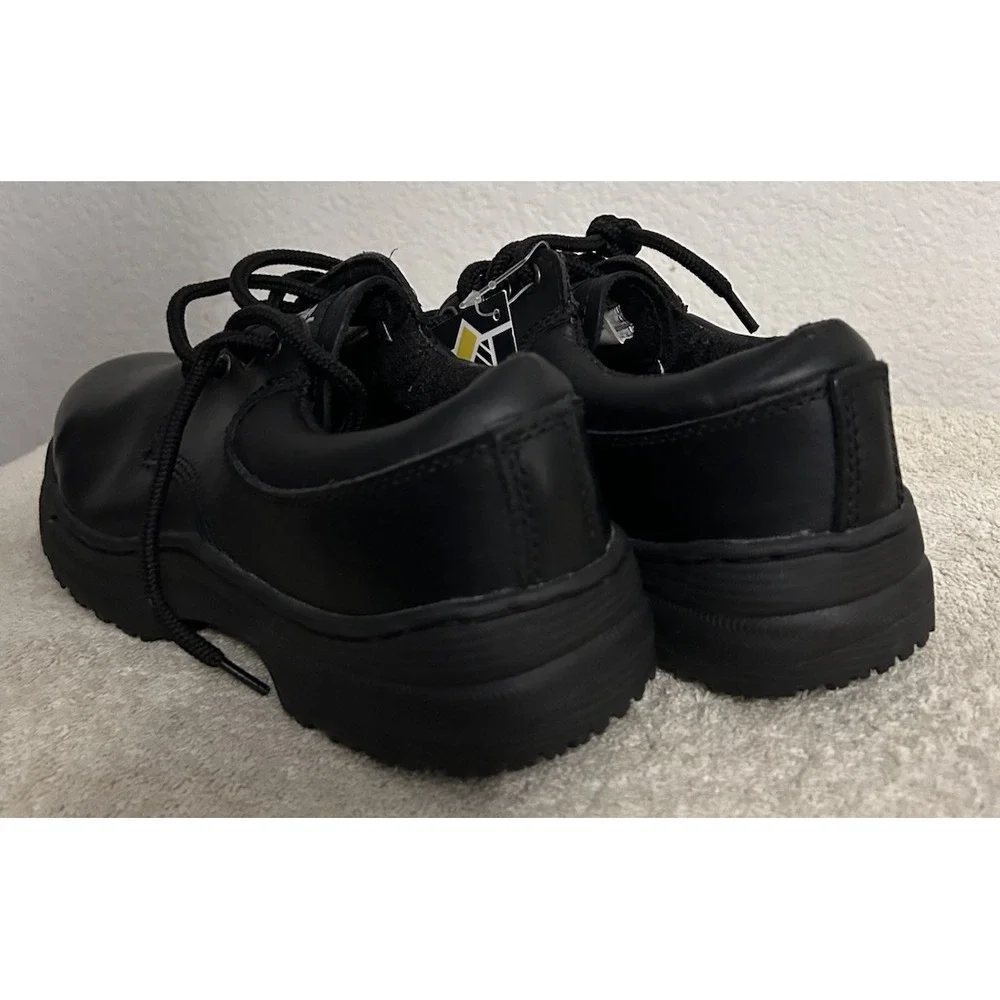 NEW Slip Grips Women's 8M Steel Toe Leather Slip Resistant Total Work Shoe - Picture 3 of 11